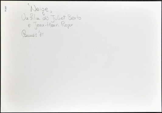 Film Neige 1981 Ft 35257 - Stampa 24x18 cm - Farabola Stampa ai sali d'argento