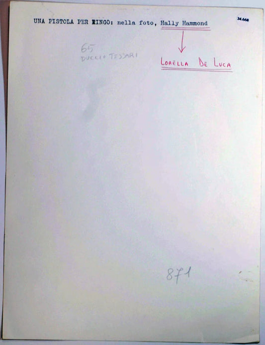 Film Una pistola per ringo 1965 Ft 34668 - Stampa 24x18 cm - Farabola Stampa ai sali d'argento