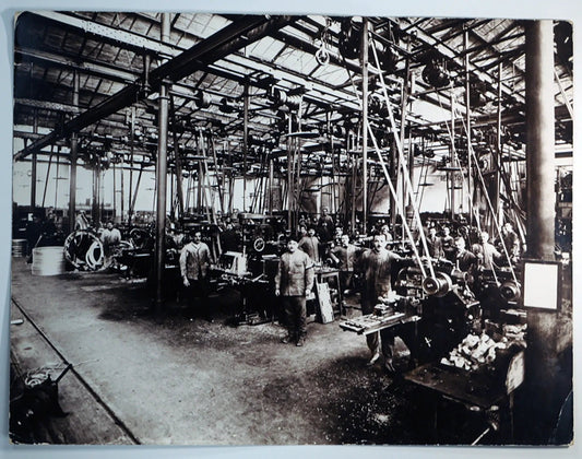 Firenze Lavoratori alla Galileo 1916 Ft 34826 - Stampa 30x24 cm - Farabola Stampa ai sali d'argento