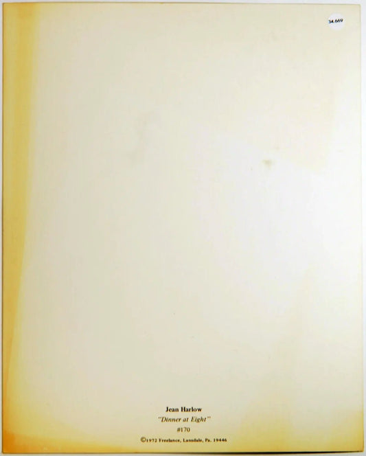 Jean Harlow Film Pranzo alle otto Ft 34669 - Stampa 20x25 cm - Farabola Stampa ai sali d'argento