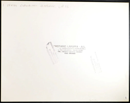 Manifestazione Verdi Ambasciata Urss 1991 Ft 1418 - Stampa 20x30 cm - Farabola Stampa ai sali d'argento