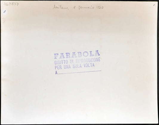 Autobus Milano 1970 Ft 1939 - Stampa 21x27 cm - Farabola Stampa ai sali d'argento
