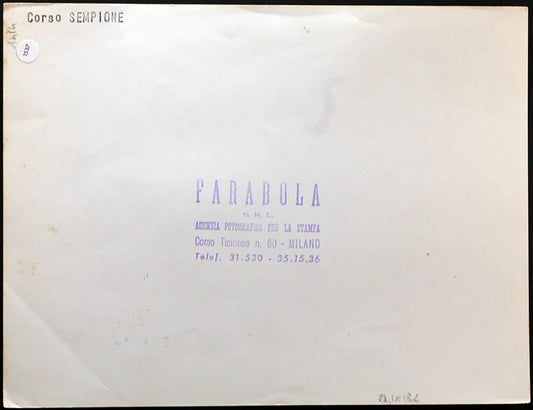 Corso Sempione Milano anni 50 Ft 1537 - Stampa 24x18 cm - Farabola Stampa ai sali d'argento