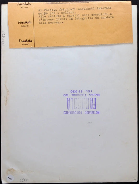 Fotografi ambulanti Milano anni 60 Ft 1554 - Stampa 24x18 cm - Farabola Stampa ai sali d'argento