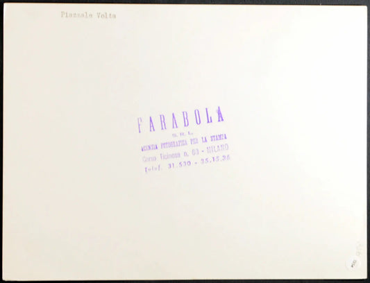 Piazzale Volta Milano anni 60 Ft 1354 - Stampa 24x18 cm - Farabola Stampa ai sali d'argento