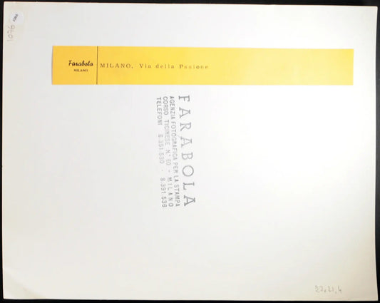 Milano Via della Passione Ft 1086 - Stampa 21x27 cm - Farabola Stampa ai sali d'argento