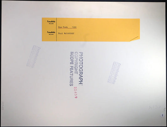 Paul McCartney anni 80 Ft 936 - Stampa 27x37 cm - Farabola Stampa ai sali d'argento