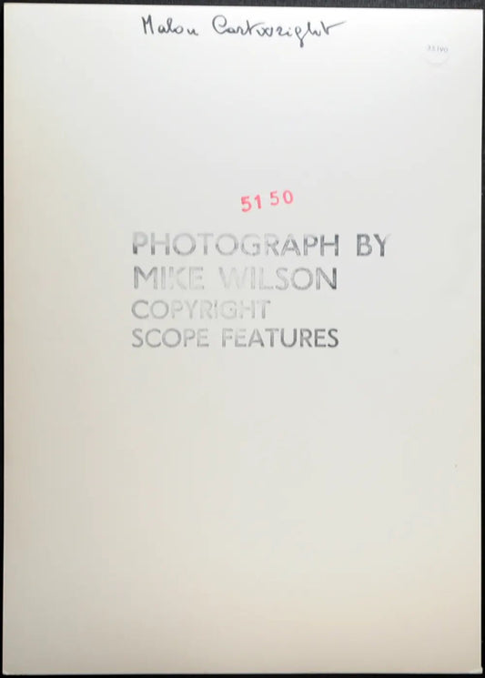 Malone Cartwright anni 80 Ft 35190 - Stampa 17x25 cm - Farabola Stampa ai sali d'argento