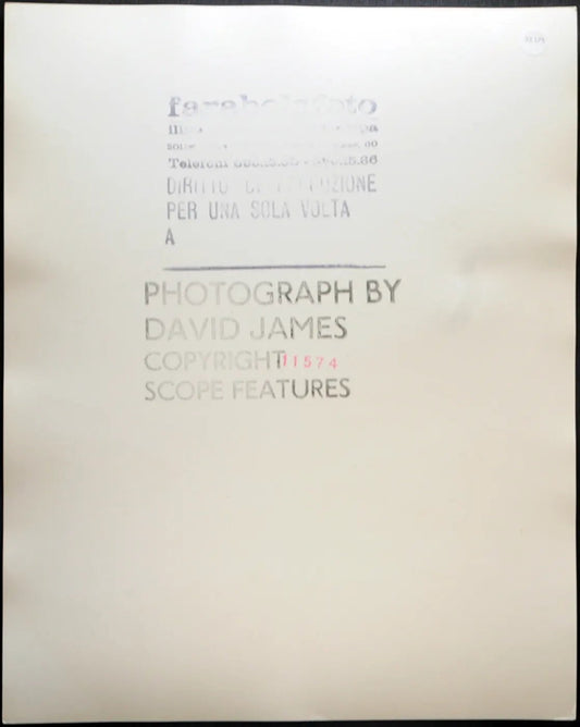 Modella anni 70 Ft 35175 - Stampa 20x25 cm - Farabola Stampa ai sali d'argento