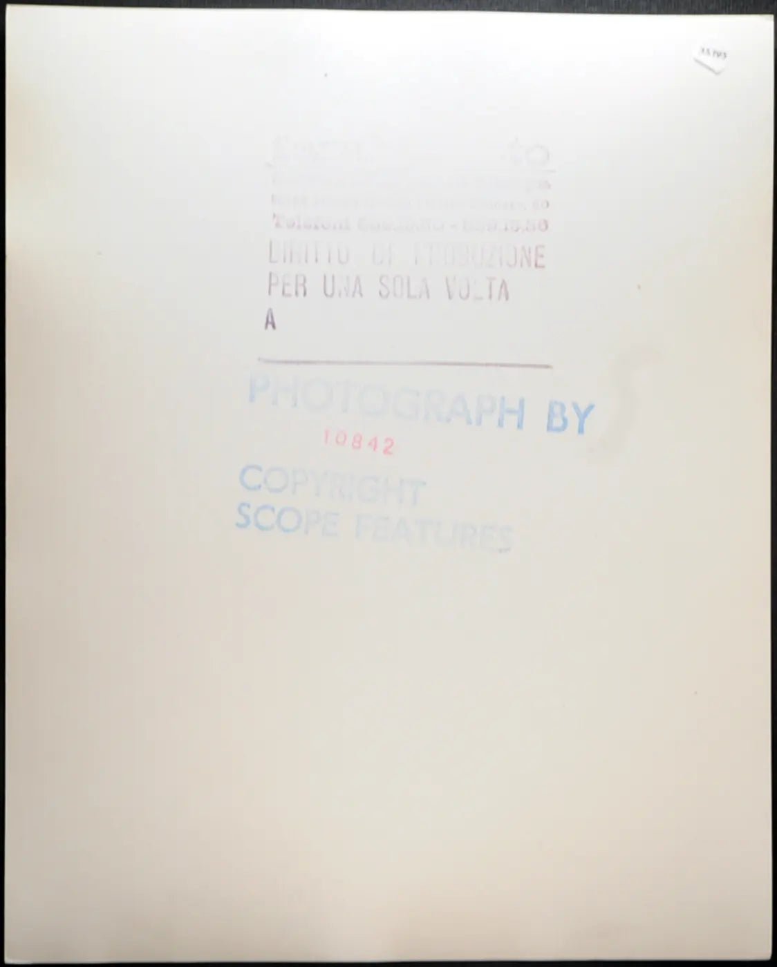 Modella anni 70 Ft 35195 - Stampa 20x25 cm - Farabola Stampa ai sali d'argento