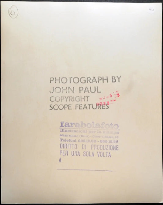 Modella anni 70 Ft 35171 - Stampa 20x25 cm - Farabola Stampa ai sali d'argento
