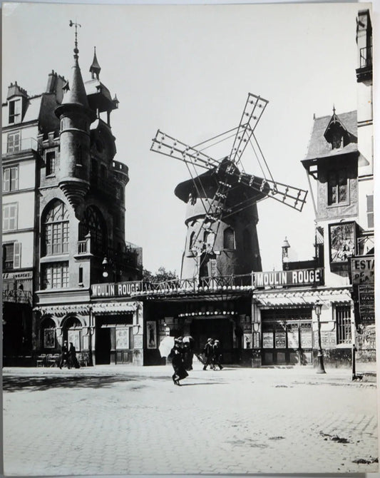 Parigi Moulin Rouge 1915 Ft 34807 - Stampa 30x24 cm - Farabola Stampa ai sali d'argento