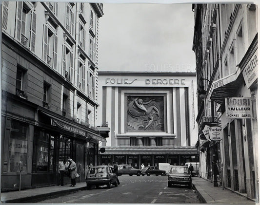 Parigi Teatro Folies Bergère 1975 Ft 34805 - Stampa 30x24 cm - Farabola Stampa ai sali d'argento