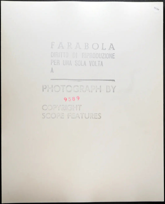 Penny Modella anni 70 Ft 35131 - Stampa 20x25 cm - Farabola Stampa ai sali d'argento