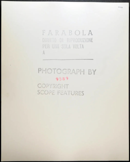 Penny Modella anni 70 Ft 35132 - Stampa 20x25 cm - Farabola Stampa ai sali d'argento