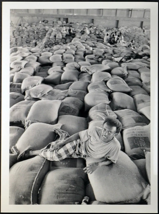 Somalia Deposito viveri 1993 Ft 2317 - Stampa 24x18 cm - Farabola stampa ai sali d'argento