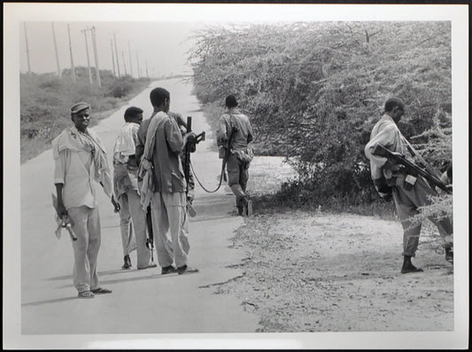 Somalia Guerriglieri 1993 Ft 2312 - Stampa 24x18 cm - Farabola stampa ai sali d'argento
