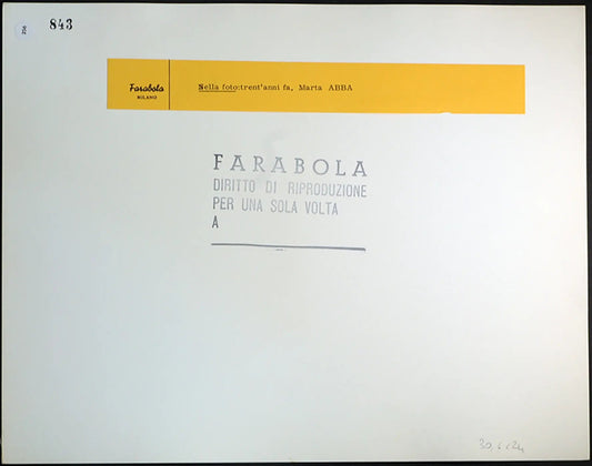 Marta Abba anni 40 Ft 256 - Stampa 30x24 cm - Farabola Stampa ai sali d'argento