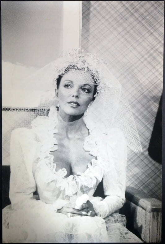 Joan Collins anni 80 Ft 1062 - Stampa 24x37 cm - Farabola Stampa ai sali d'argento