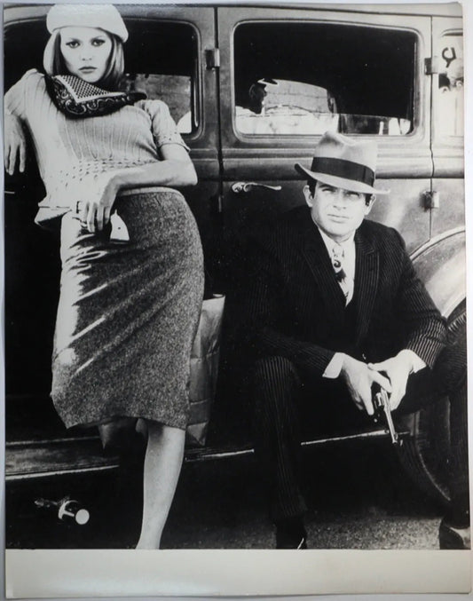 Warren Beatty Faye Dunaway Gangster Story Ft 34740 - Stampa 30x24 cm - Farabola Stampa ai sali d'argento