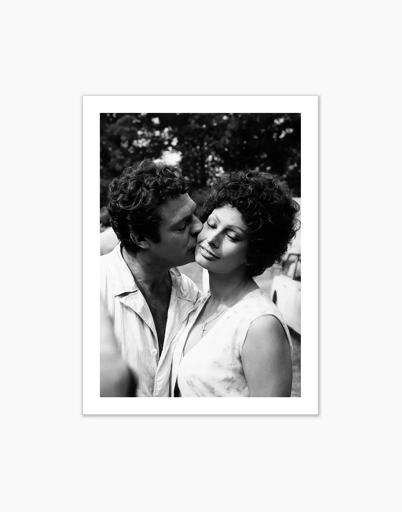 Marcello Mastroianni e Sophia Loren, film I Girasoli