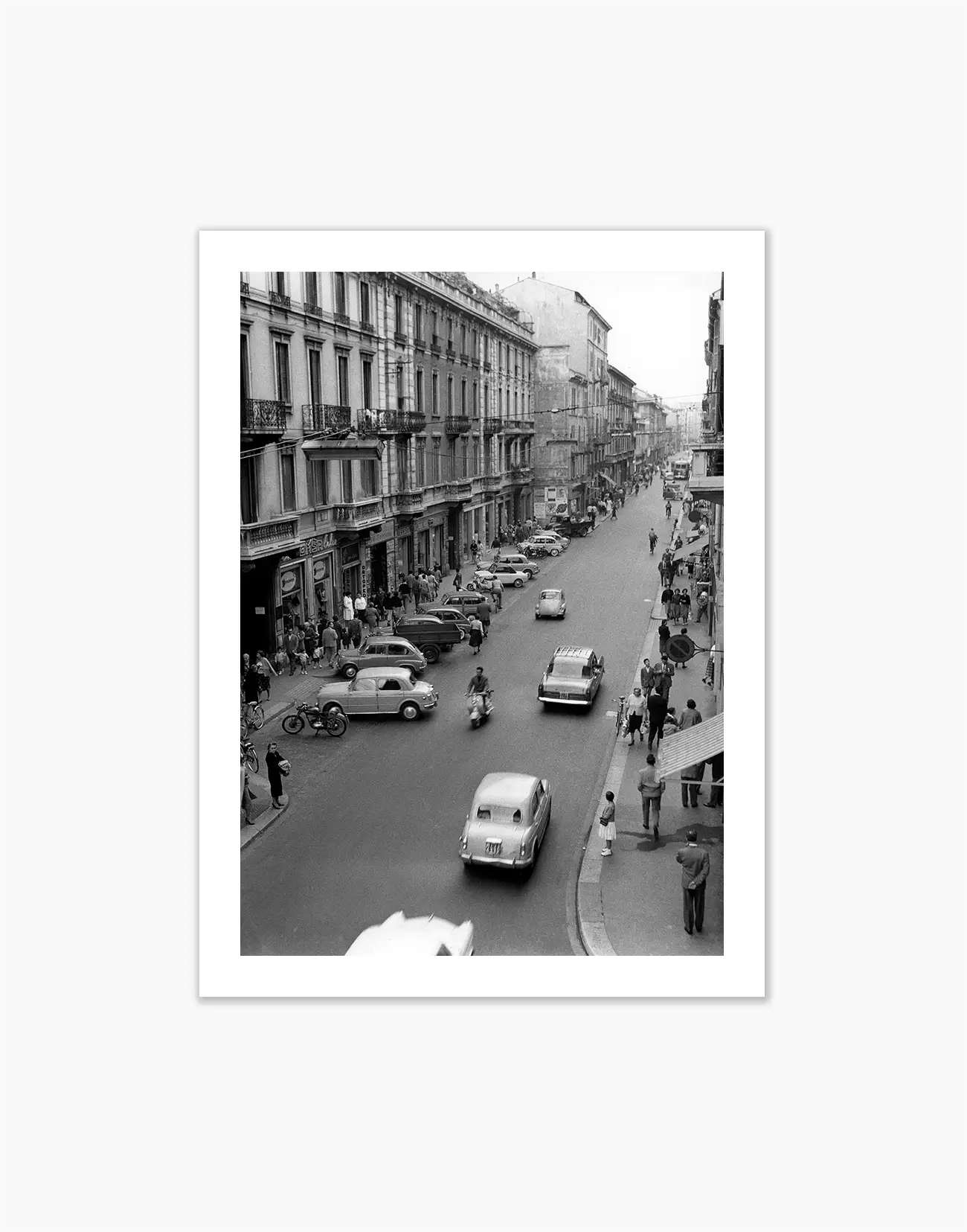 Via Paolo Sarpi, Milano 1958