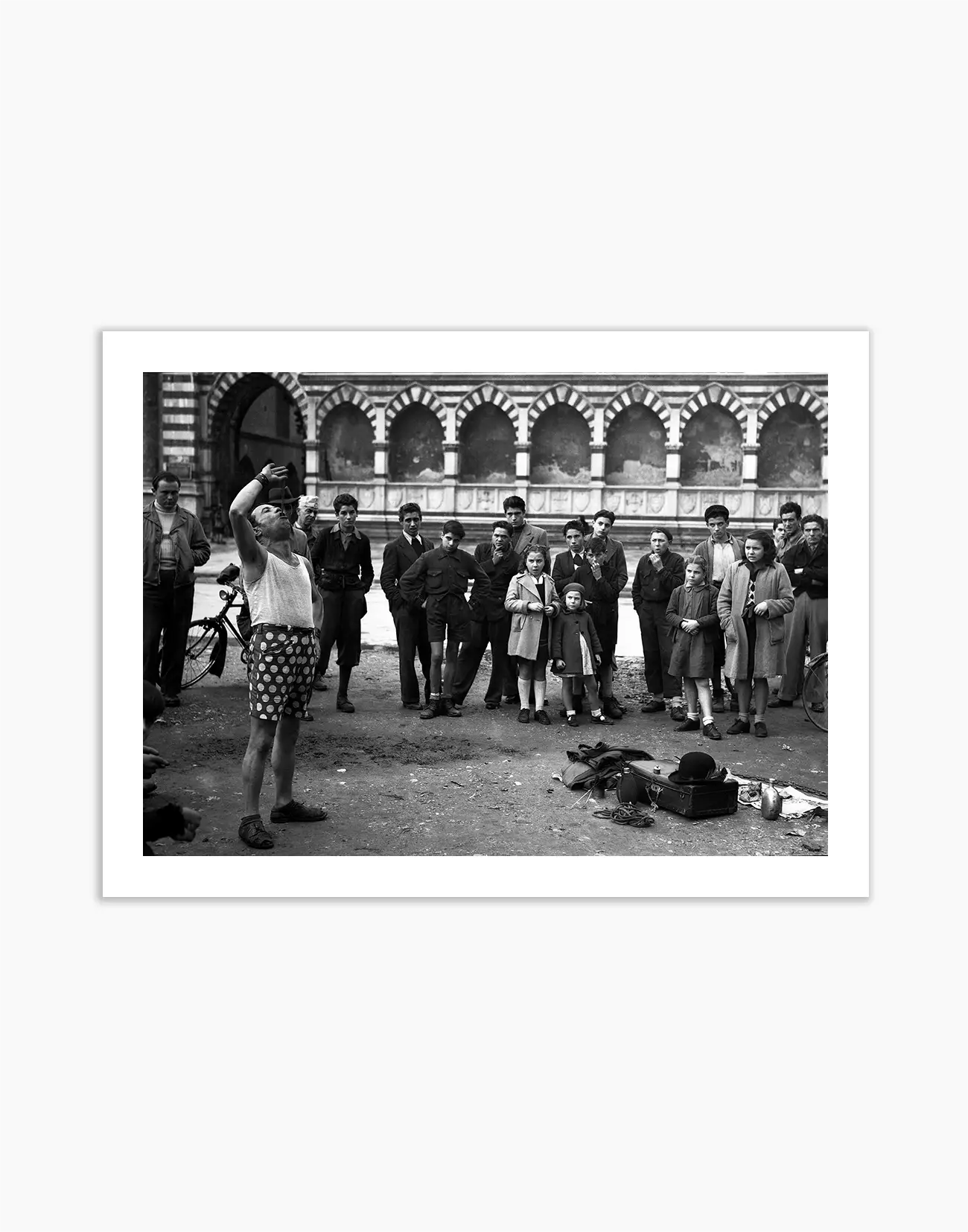 Il mangiatore di spade, Firenze 1946