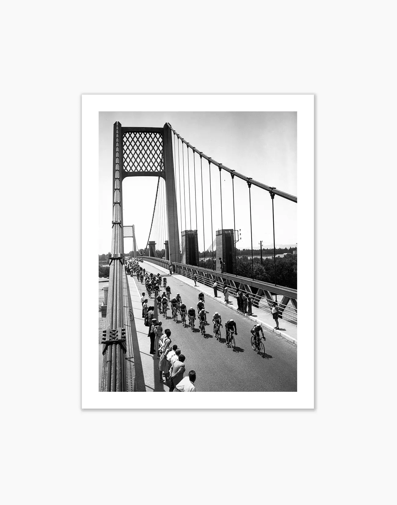 Passaggio sul Pont Neuf, Tour de France 1951