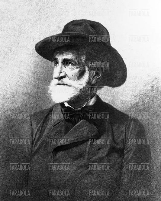 Ritratto di Giuseppe Verdi, XIX secolo