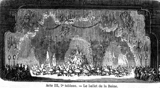 Scena dell'opera Don Carlos di Giuseppe Verdi, XIX secolo