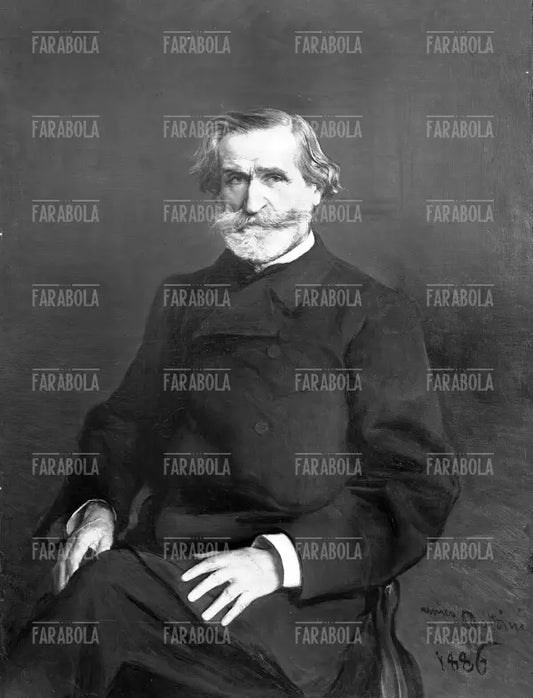 Ritratto di Giuseppe Verdi, XIX secolo
