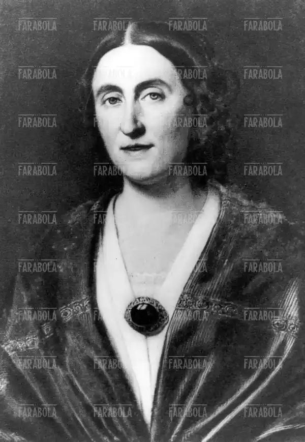 Ritratto di Giuseppina Strepponi, seconda moglie di Giuseppe Verdi, XIX secolo