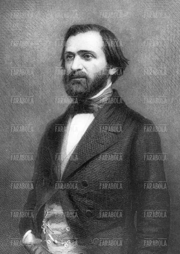 Ritratto di Giuseppe Verdi, XIX secolo