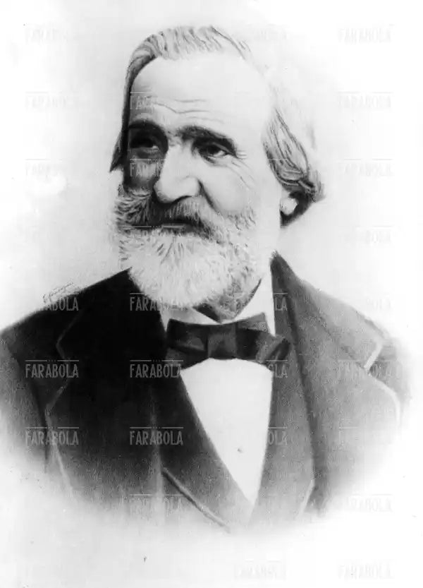 Ritratto di Giuseppe Verdi in età avanzata, XIX secolo