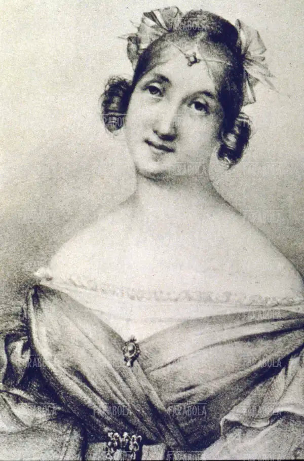 Giuseppina Strepponi, seconda moglie di Giuseppe Verdi, 1835