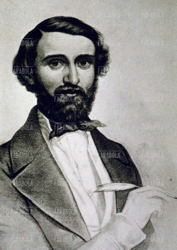 Giuseppe Verdi da giovane, 1842