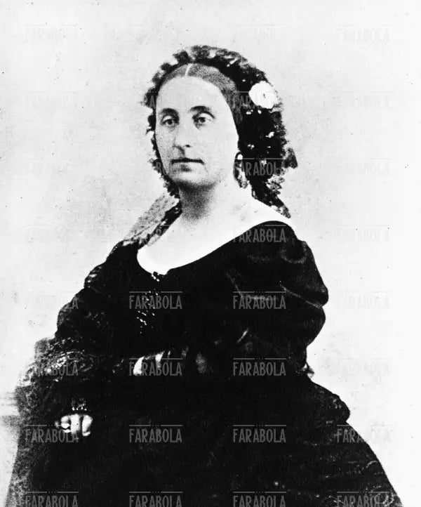 Giuseppina Strepponi, seconda moglie di Giuseppe Verdi, 1878