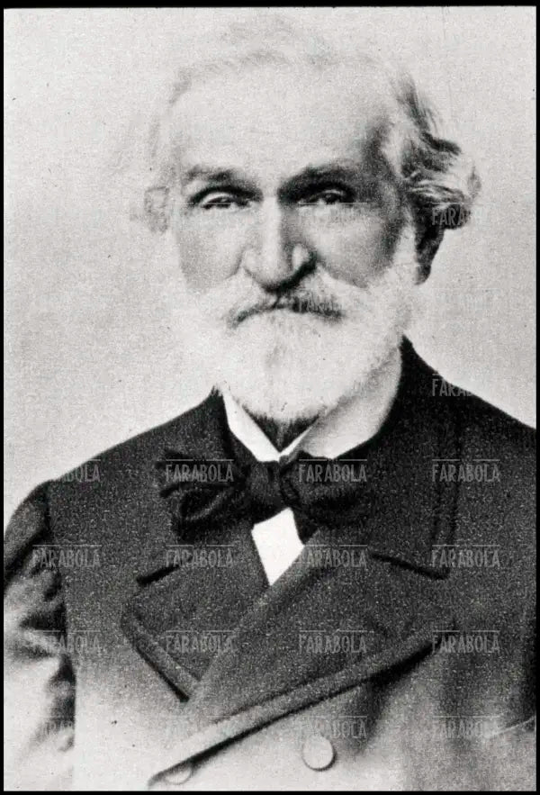 Giuseppe Verdi in una delle sue ultime fotografie, 1900
