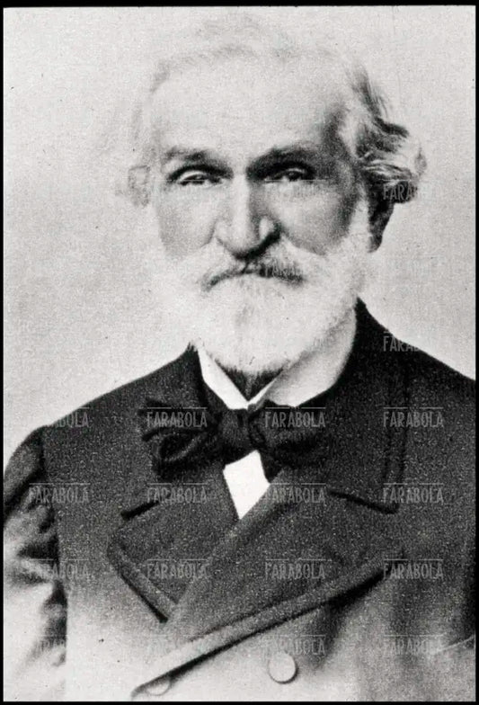 Giuseppe Verdi in una delle sue ultime fotografie, 1900