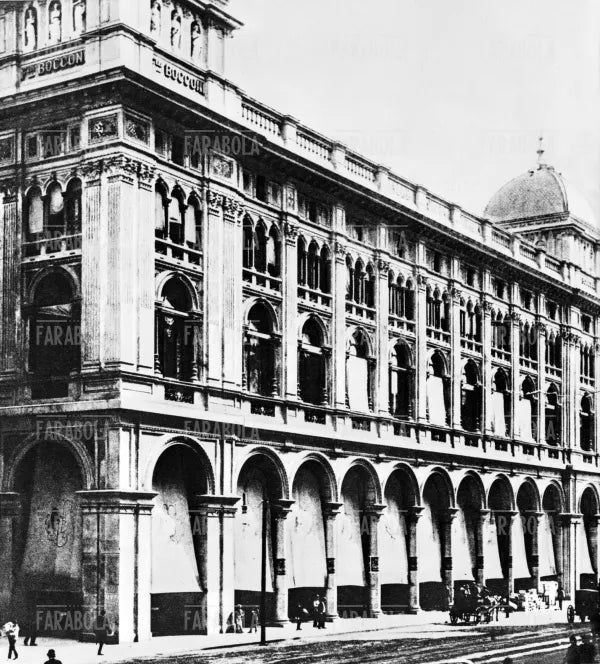 Grandi Magazzini Fratelli Bocconi prima di diventare La Rinascente, Milano, 1917