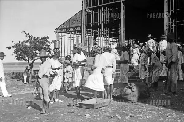 Indigeni al mercato, Fort-de-France, 1933