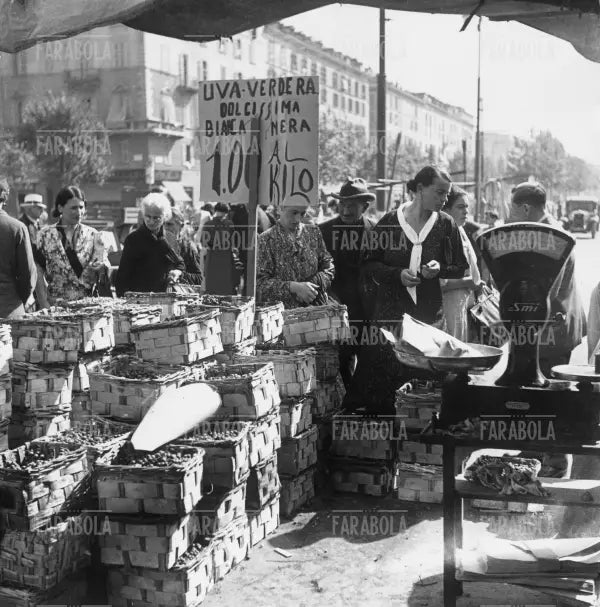 Mercato di Porta Genova, Milano, 1938
