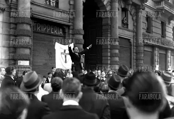 Comizio elettorale, Elezioni amministrative Milano, 1946