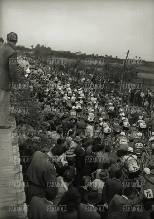 Partenza del Giro d'Italia, Milano, 1947