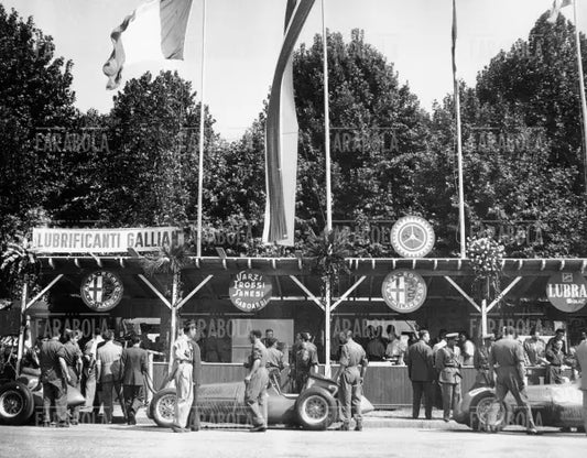 Box del Gran Premio d'Italia, Milano, 1947