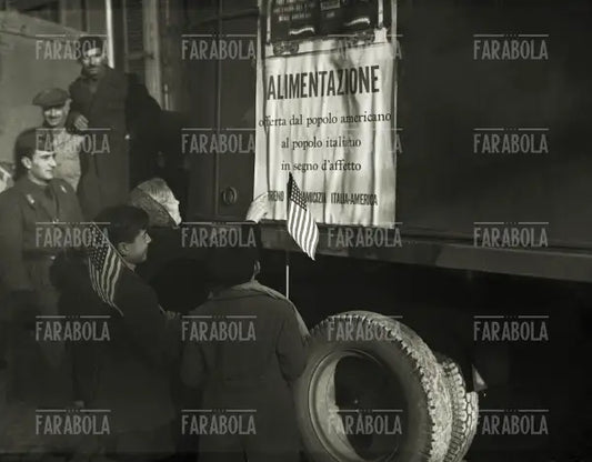 Treno dell'amicizia Italia-America, Roma, 1947