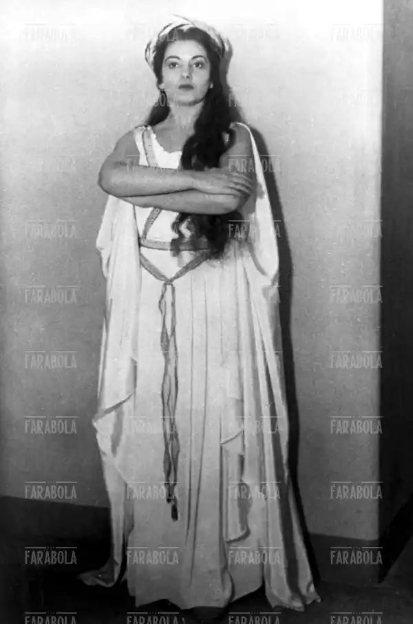 Maria Callas, Opera Norma, Teatro Comunale, Firenze, 1948