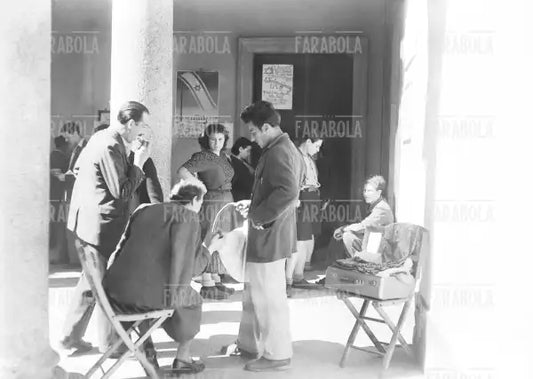 Mercato in via Unione, Milano, 1948