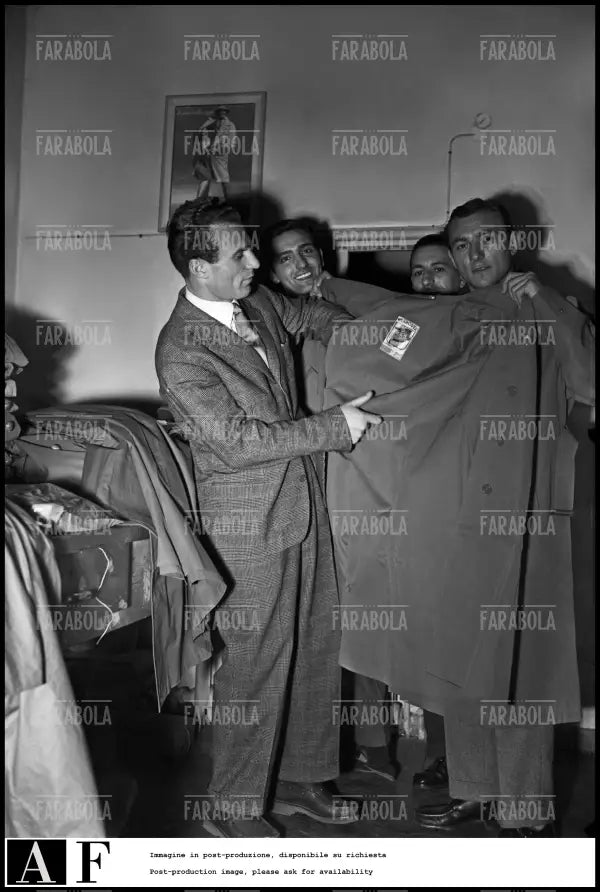 Valentino Mazzola e Valerio Bacigalupo, Torino, 1949