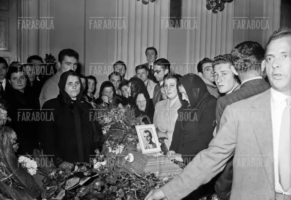 Camera ardente di Eusebio Castigliano, Torino, 1949